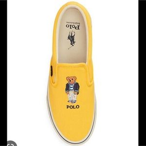 POLO RALPH LAUREN Polo Bear Keaton Canvas Sneaker Shoes
